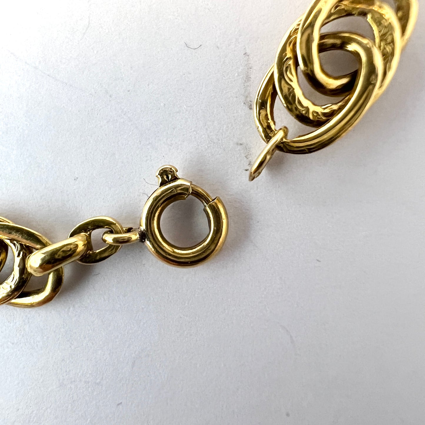 G Dahlgren, Sweden c 1920s. 18k Gold Bracelet.