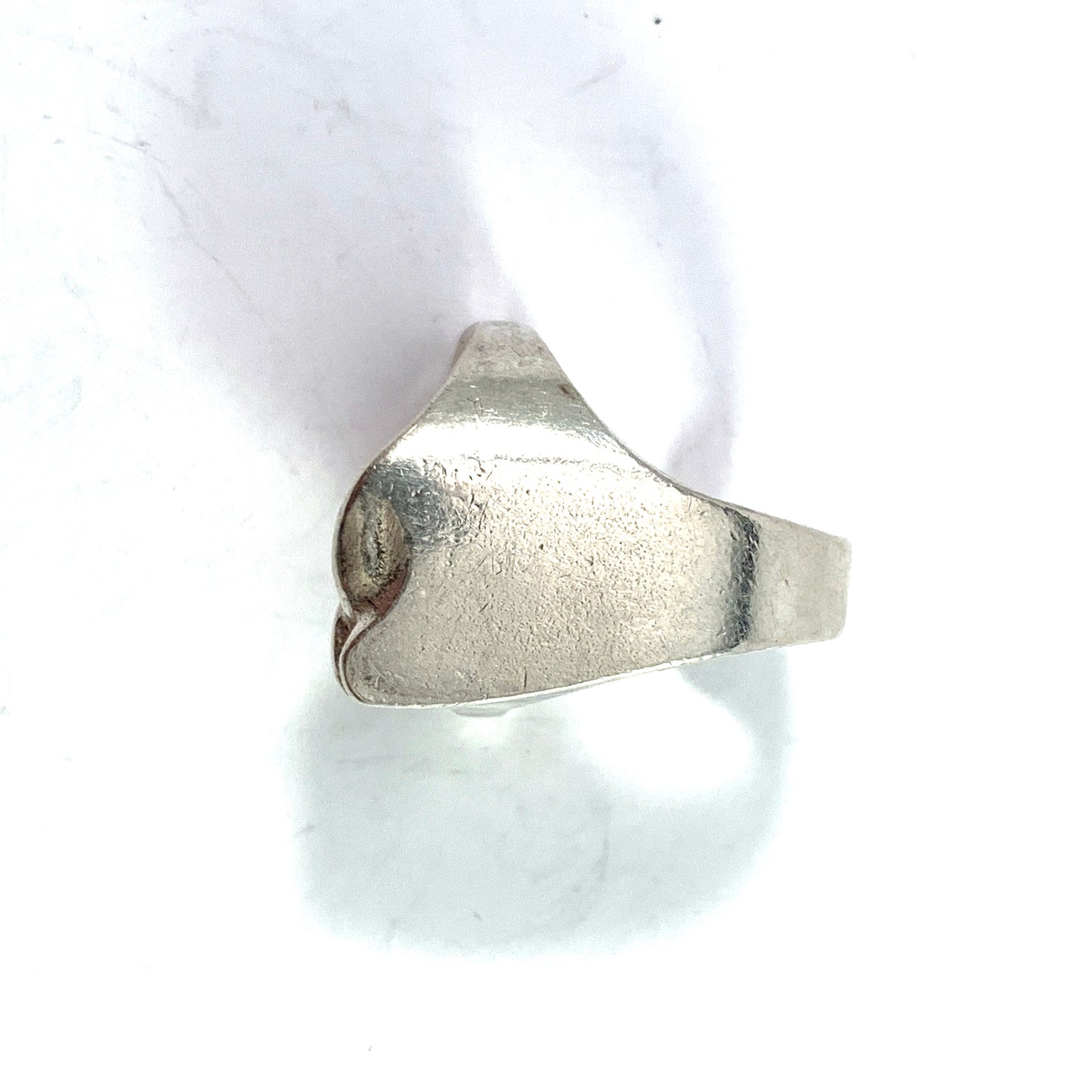 Bjorn Weckstrom, Lapponia, Finland 1978. Vintage Sterling Silver Ring. Design: Sagitta