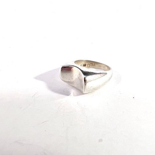 Bengt Hallberg, Sweden 1956. Vintage Sterling Silver Ring.