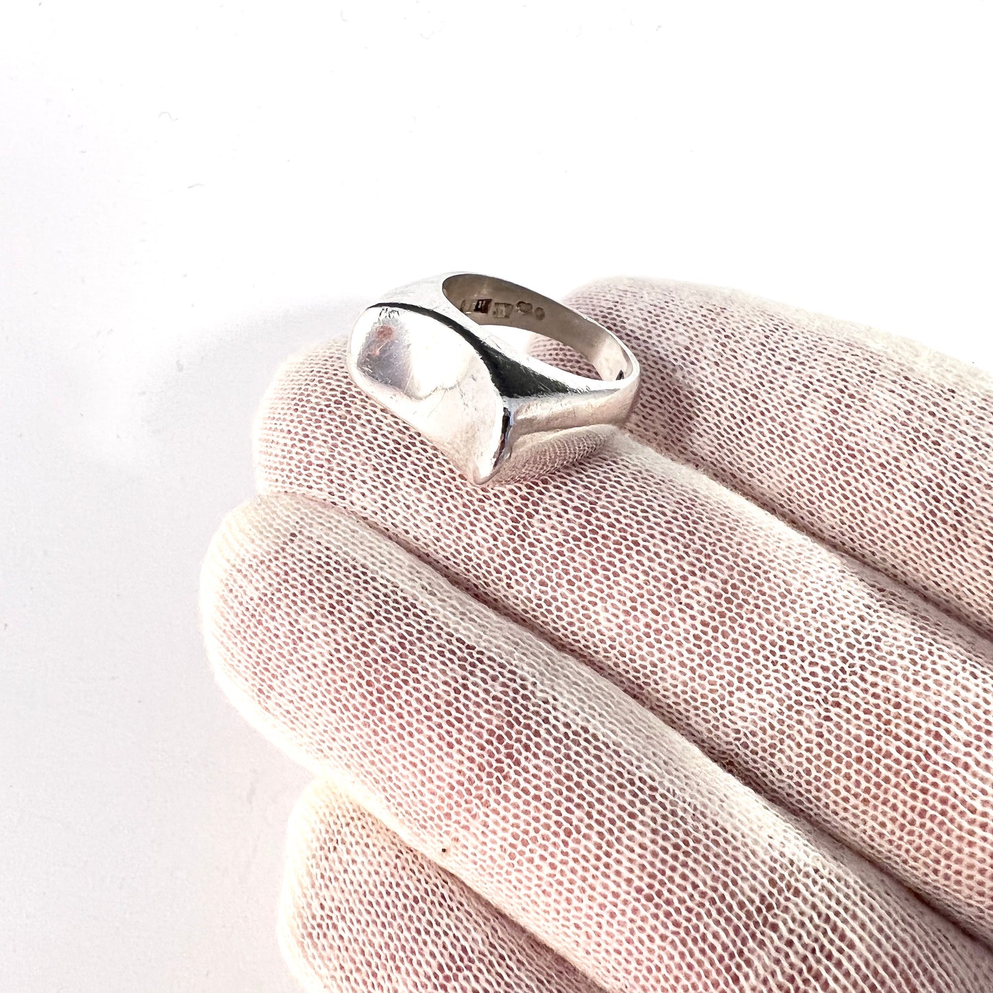 Bengt Hallberg, Sweden 1956. Vintage Sterling Silver Ring.