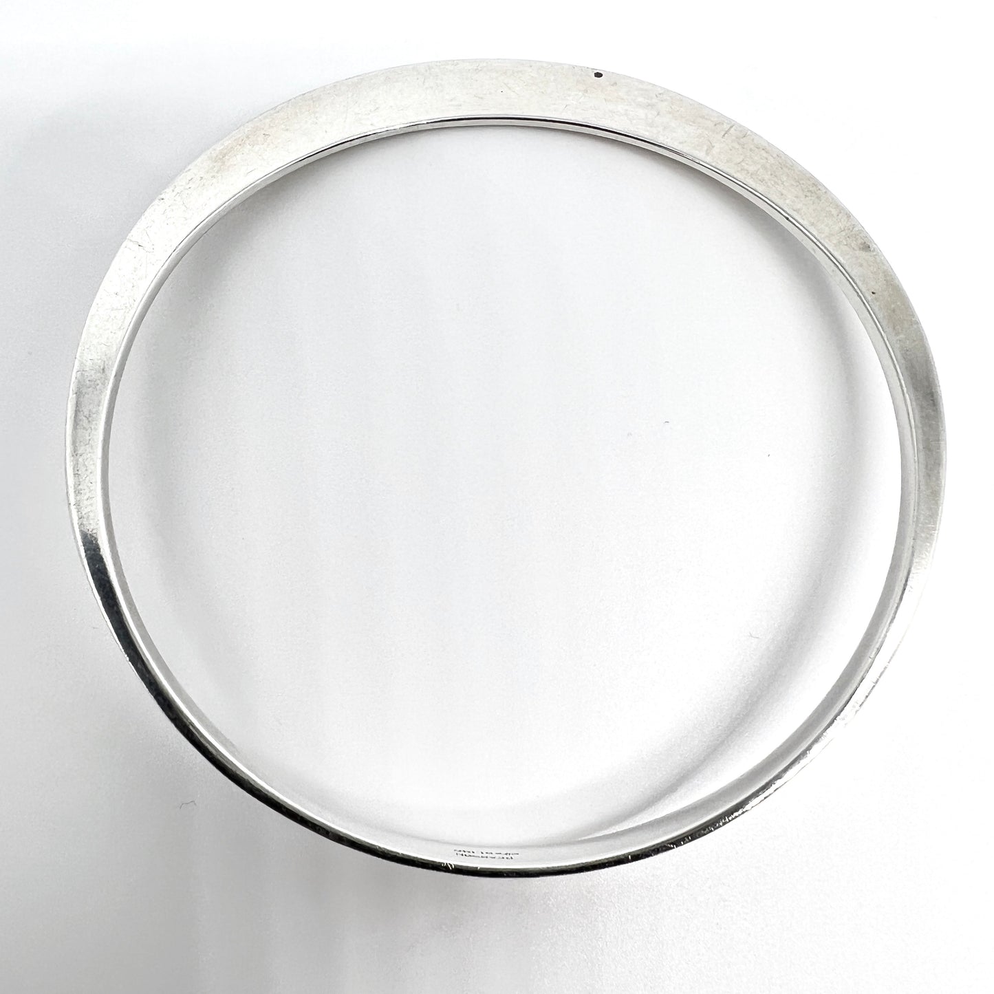 Ronald Pearson, USA c 1960s Sterling Silver Bangle Bracelet.