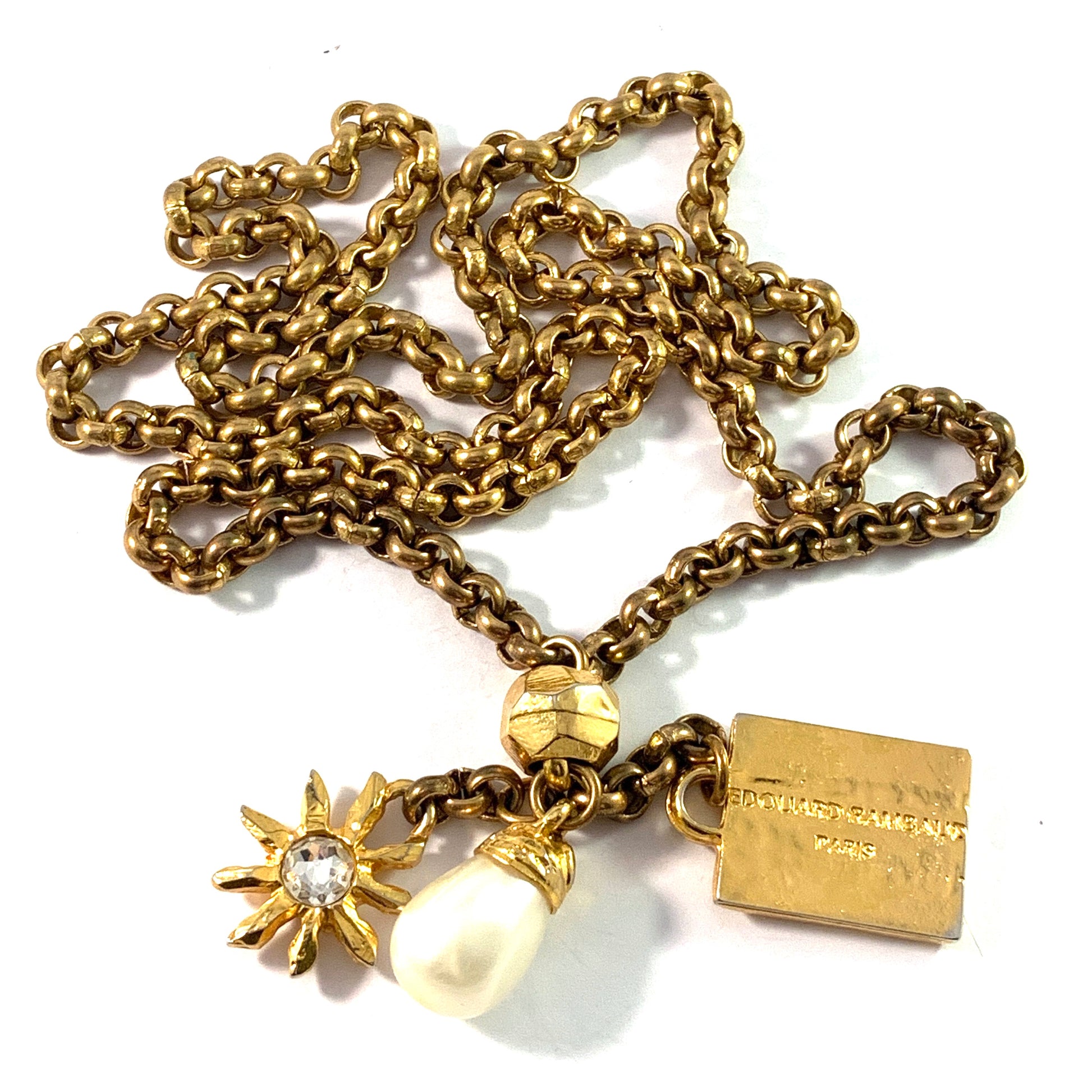 Vintage Édouard Rambaud catwalk necklace For Sale at Vintage Édouard Rambaud catwalk necklace For Sale at