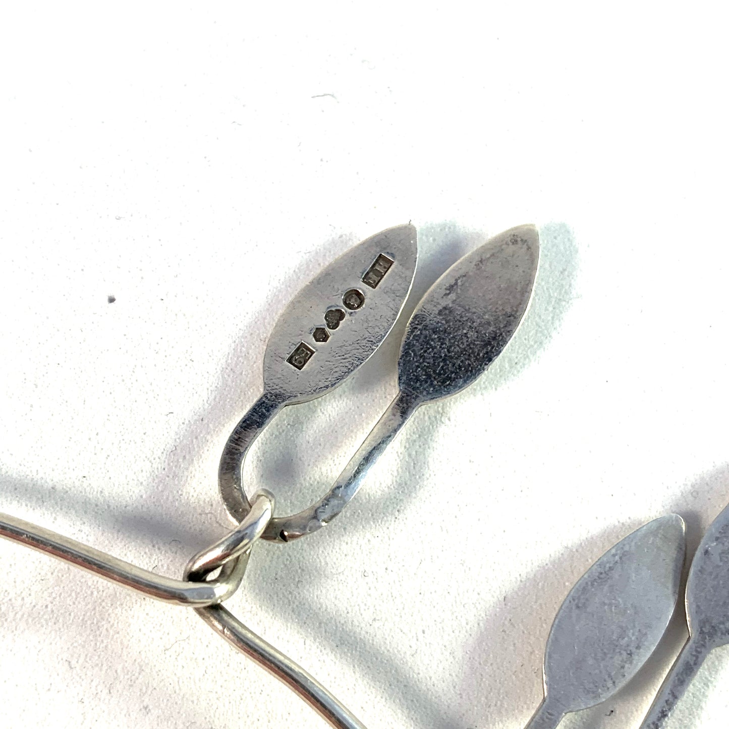 Engelbert, Sweden 1955 Sterling Silver Choker Necklace.