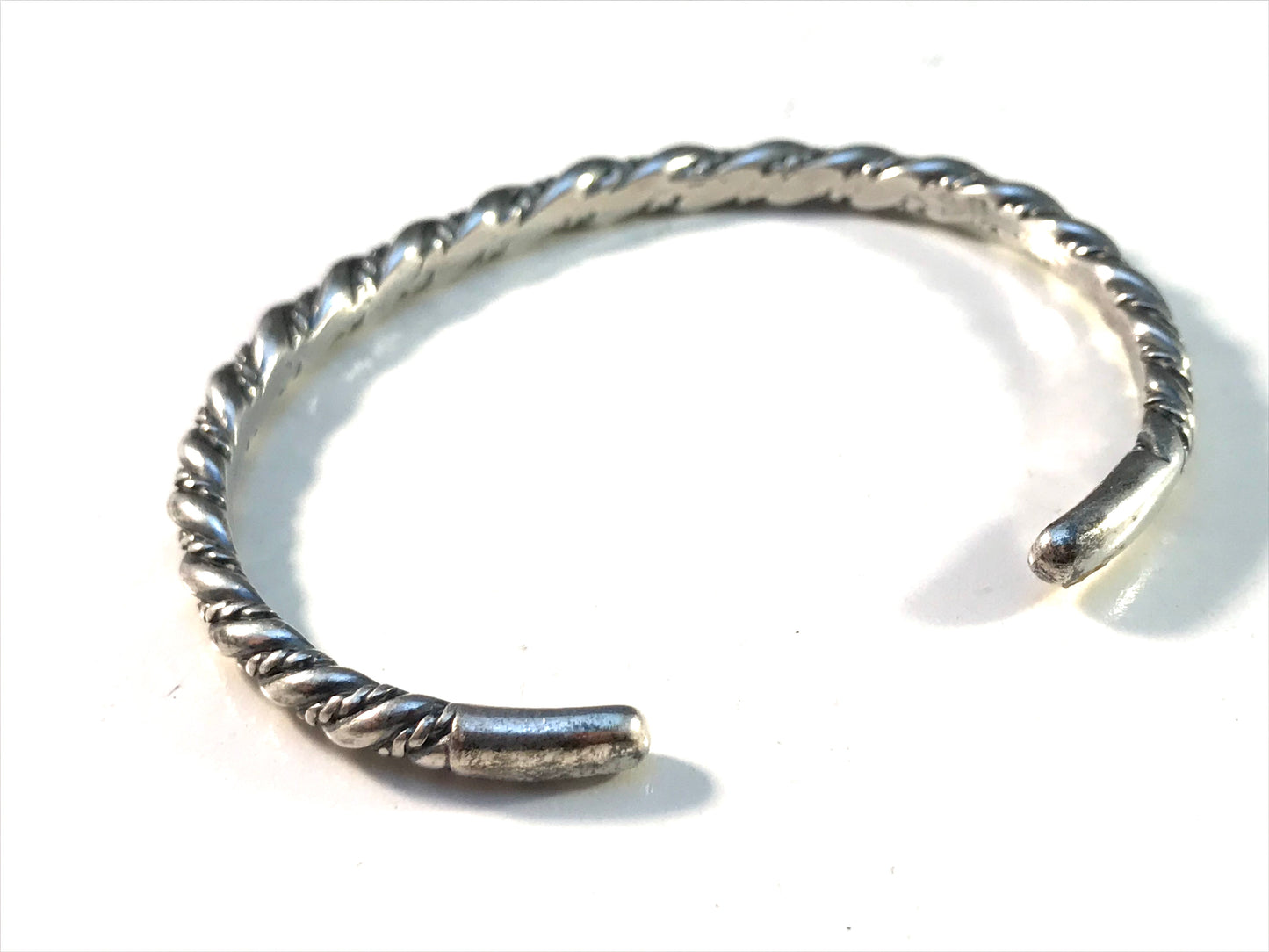 Kalevala Koru, Finland Vintage Sterling Silver Open Bangle