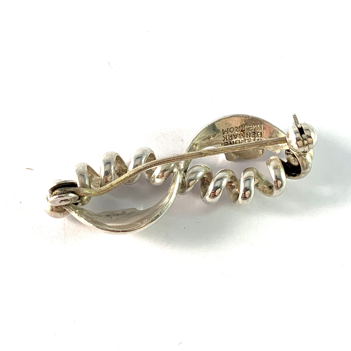 Niels Erik From, Denmark 1950s. Sterling Silver Brooch.