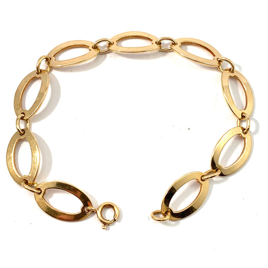 Atelier Borgila, Sweden 1974. Vintage 18k Gold Bracelet.