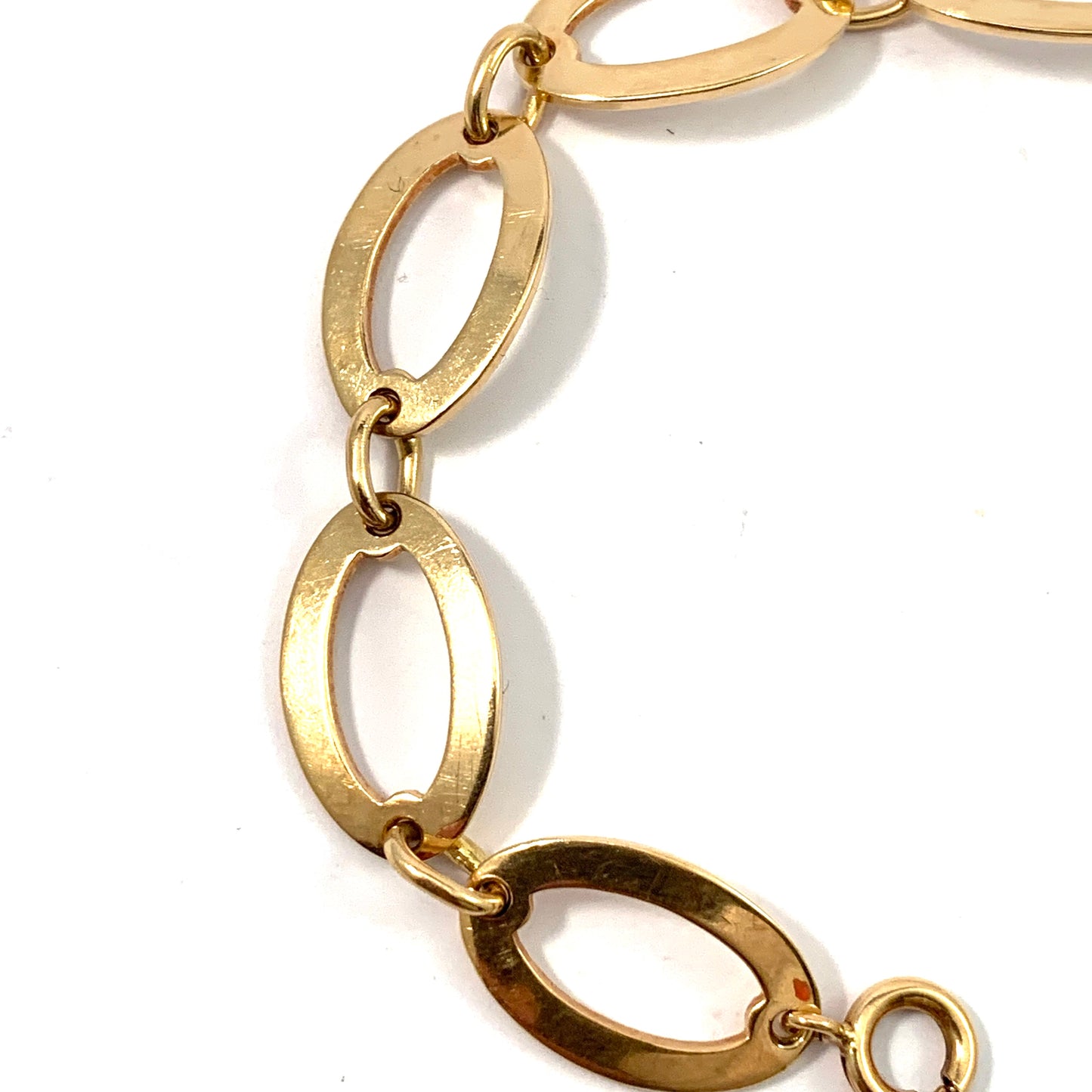 Atelier Borgila, Sweden 1974. Vintage 18k Gold Bracelet.