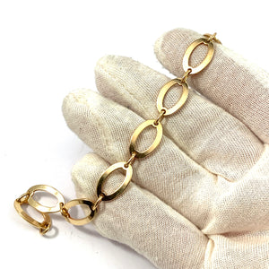 Atelier Borgila, Sweden 1974. Vintage 18k Gold Bracelet.
