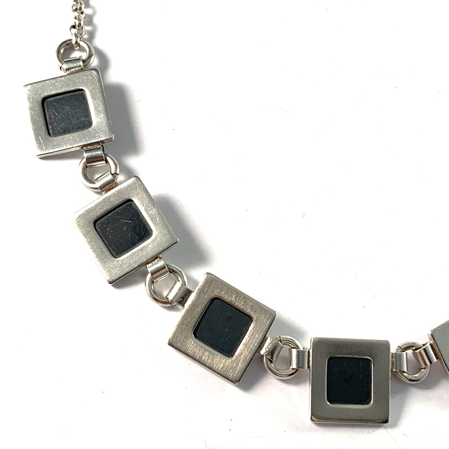 Victor Janson, Sweden 1967. Sterling Silver Necklace.