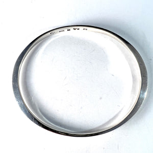 IBE Dahlquist, Sweden 1958 Vintage Sterling Silver Bangle Bracelet.