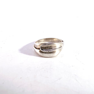 Miye Matsukata for Janiyé. Vintage 1950-60s Sterling Silver Ring.