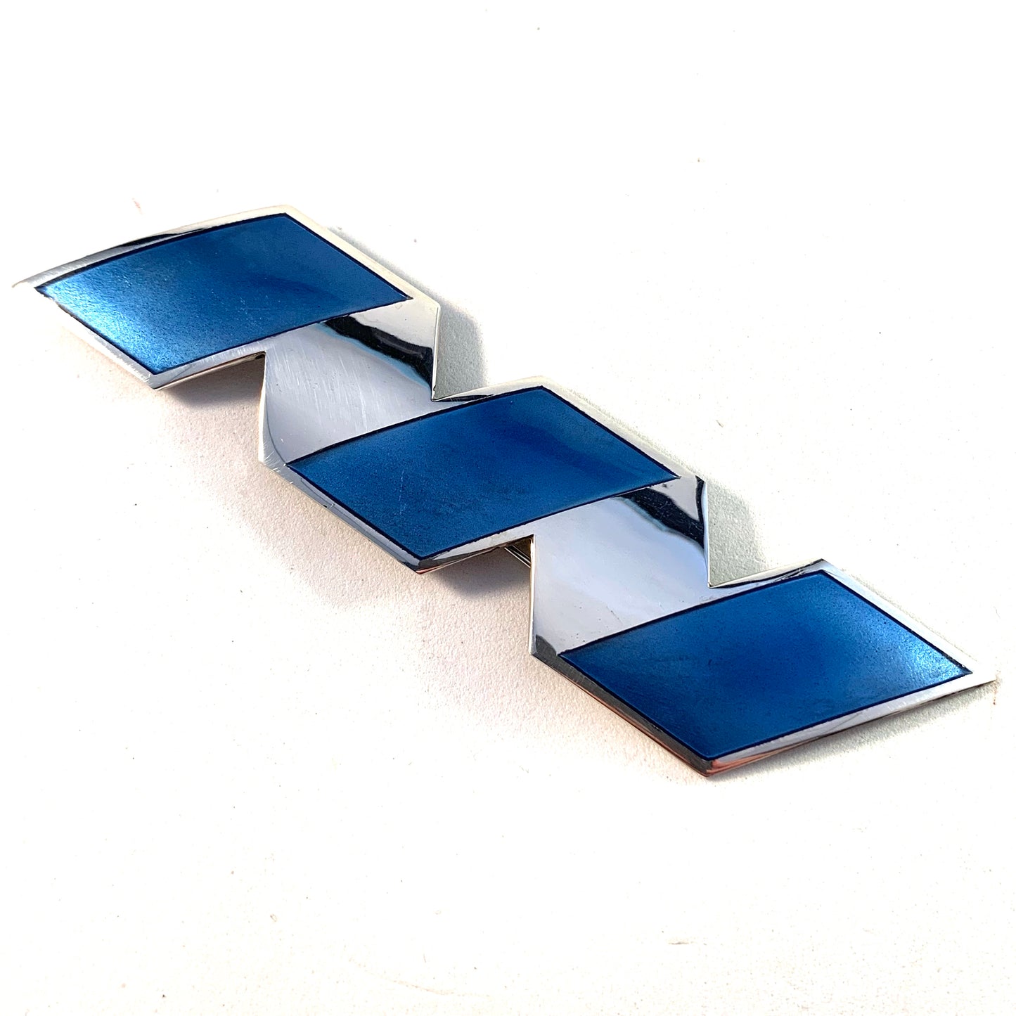 David Andersen Silver Enamel Brooch