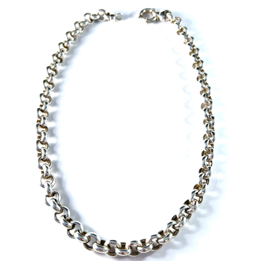 カレワラ・コル、フィンランド。ヴィンテージスターリングシルバーのネックレス。