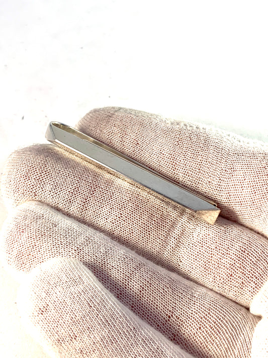 Georg Jensen, Denmark. Vintage Sterling Silver Tie Bar.