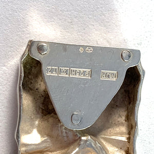 Matti Hyvärinen, Finland year 1972 Chunky Sterling Silver Bracelet.