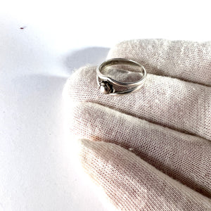 Erik Granit, Finland 1966. Vintage Solid Silver Ring.