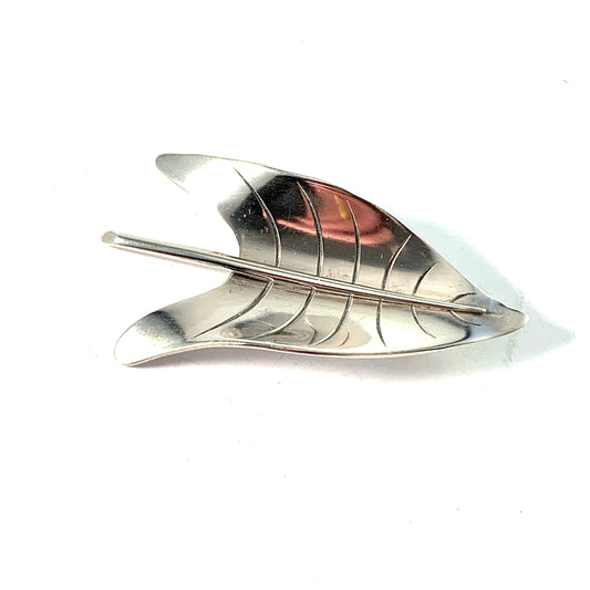 Sigurd Persson for Stigbert, Sweden 1952. Sterling Silver Brooch.