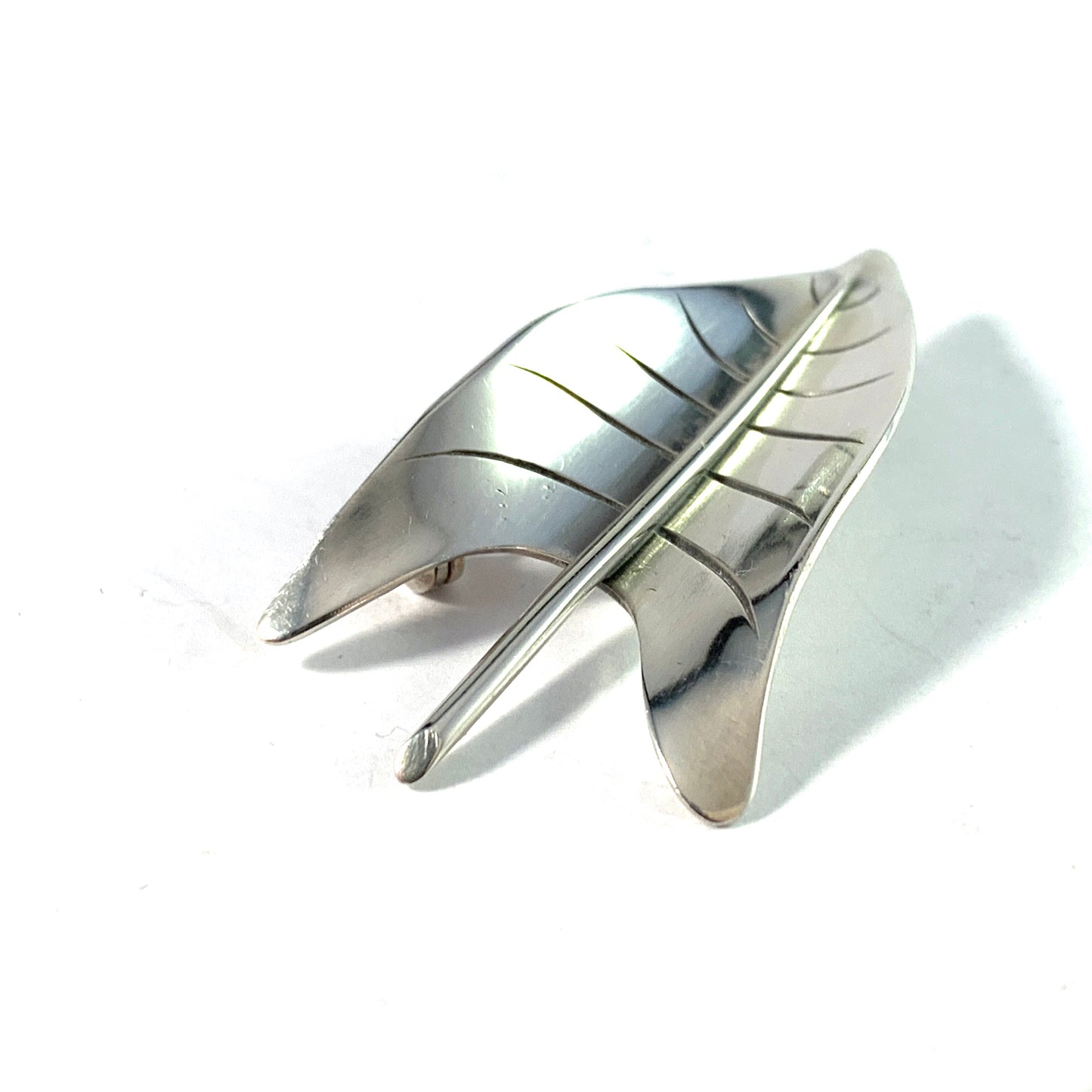 Sigurd Persson for Stigbert, Sweden 1952. Sterling Silver Brooch.