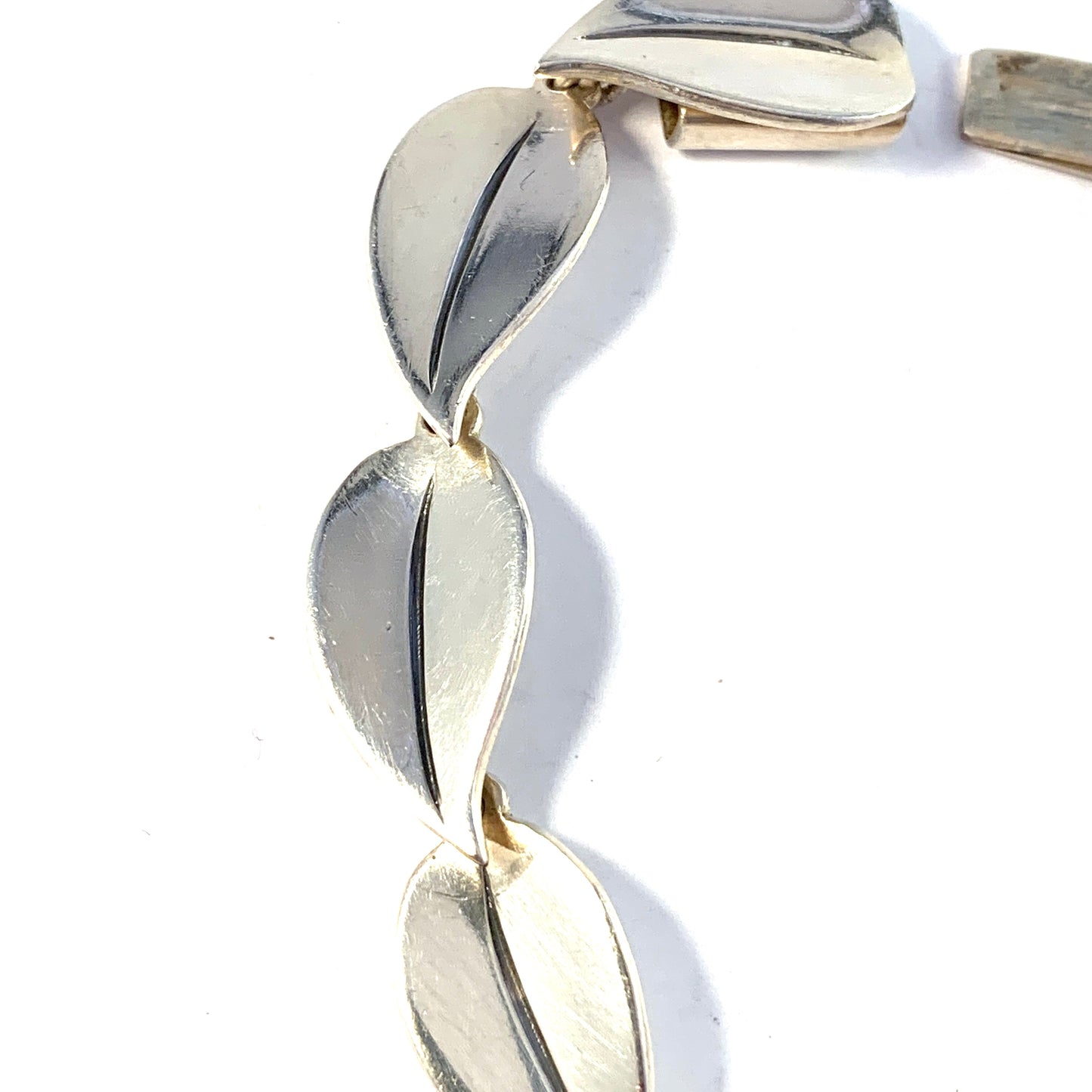 Christian Fogh, Copenhagen, Denmark 1947-73 Sterling Silver Bracelet.