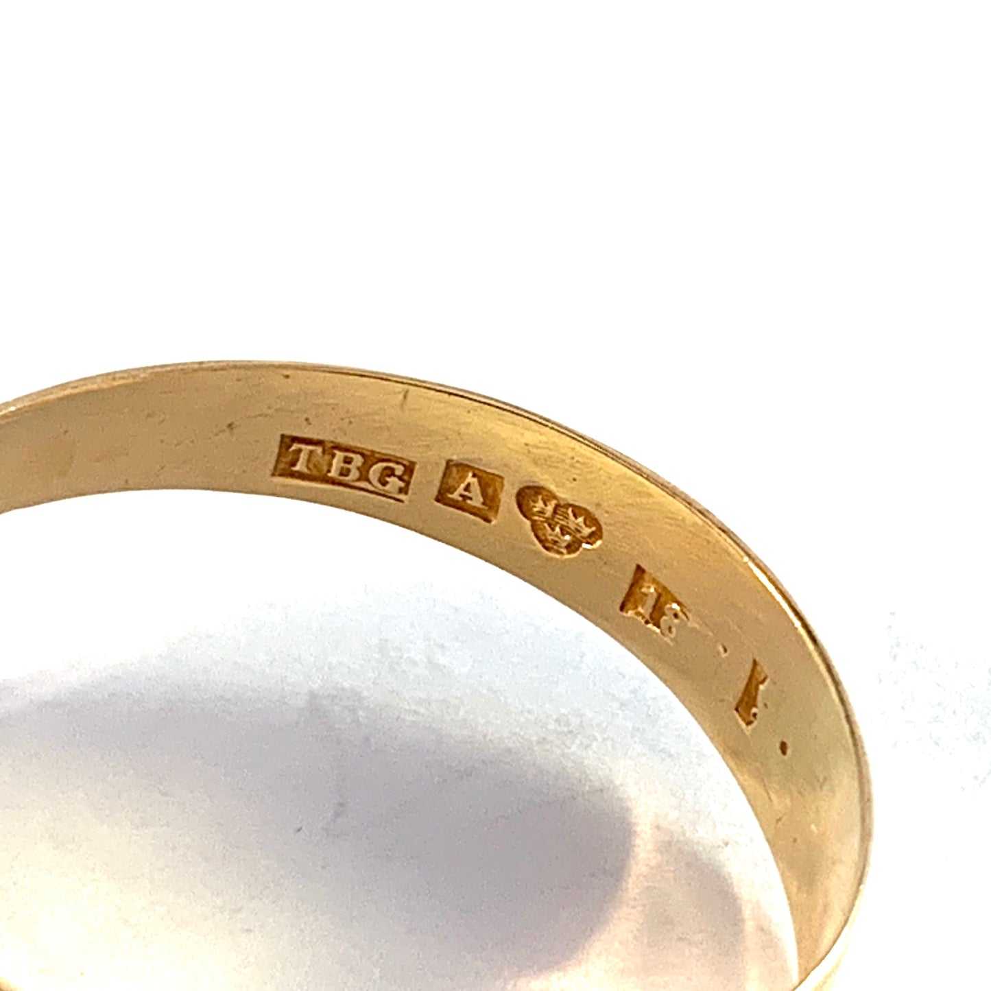 Bergman, Sweden 1960s. Vintage 18k Gold Rock Crystal Ring.