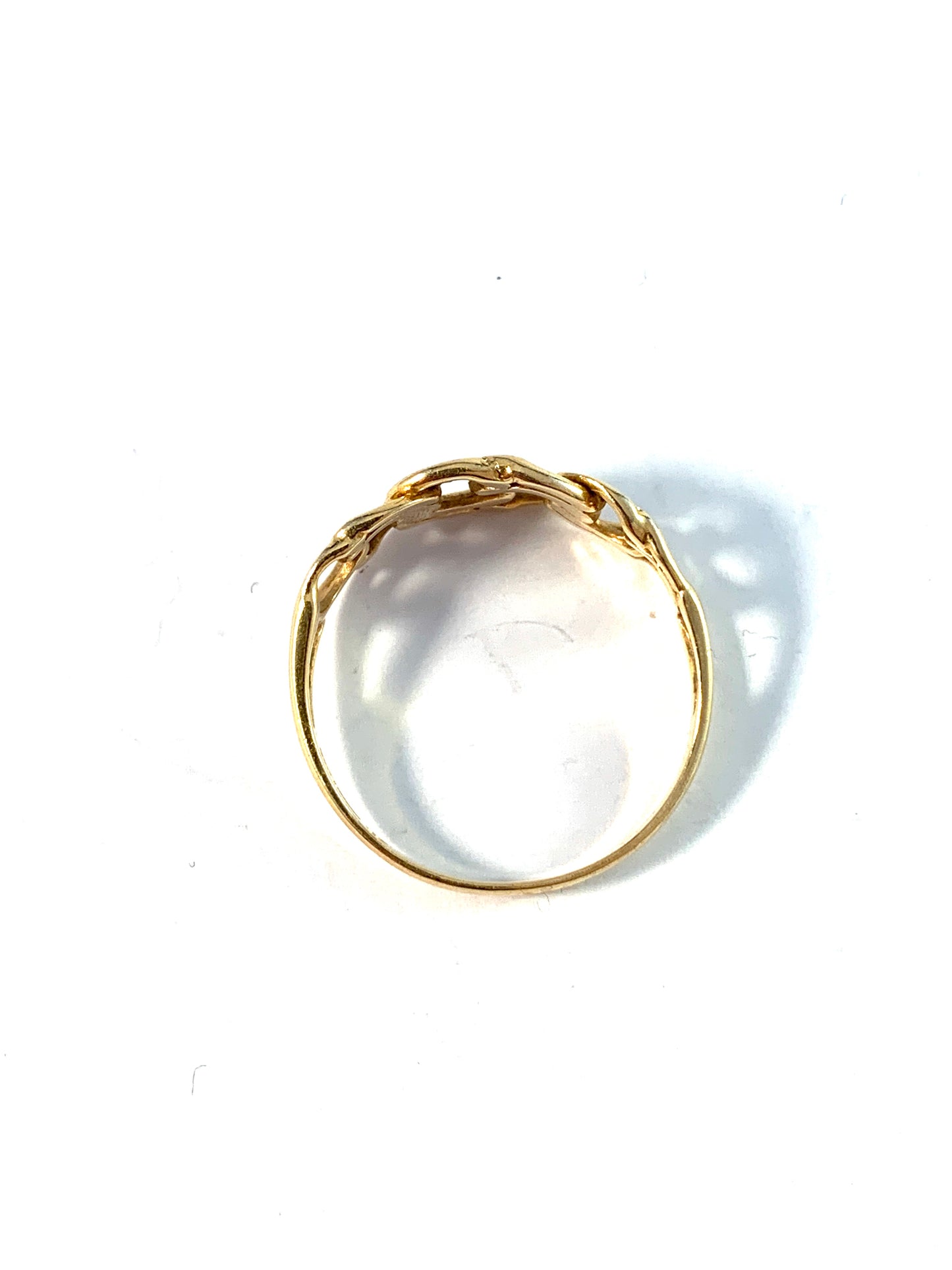 Sweden, 1960-70s. Vintage 18k Gold Bismarck Ring.