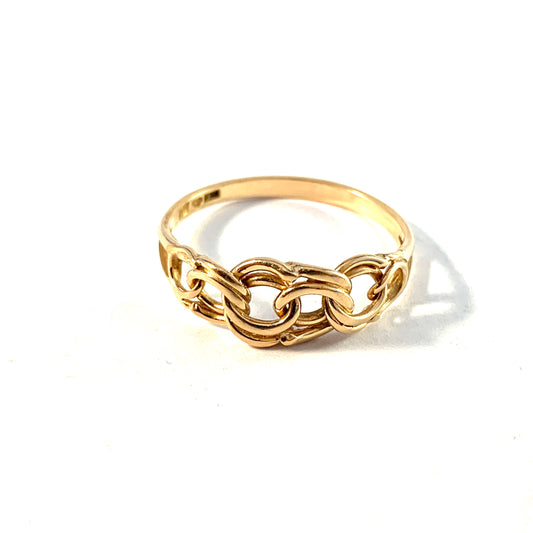 Nils-Eric Södermark, Sweden c 1960s. 18k Gold Bismarck Ring.