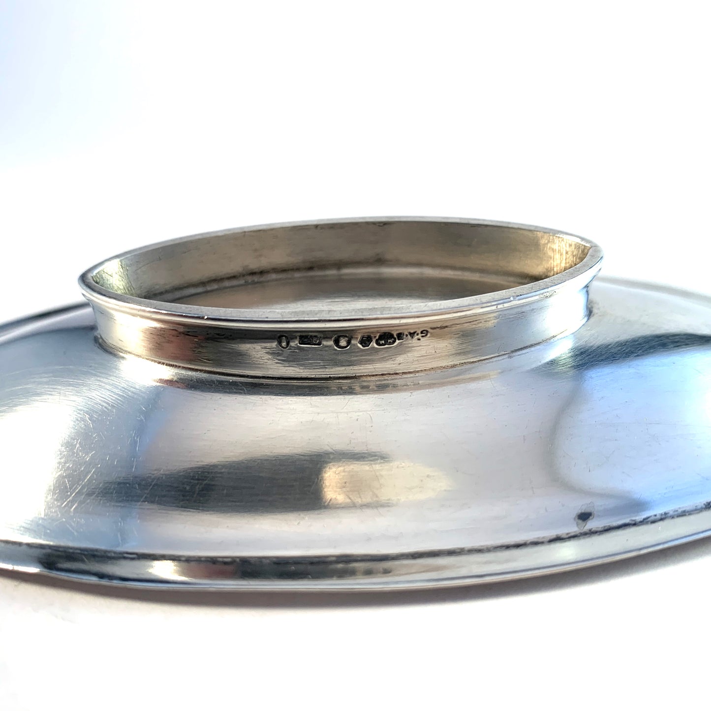 Guldvaruhuset, Sweden year 1918. Antique Sterling Silver Dressing Table Trinket Tray.