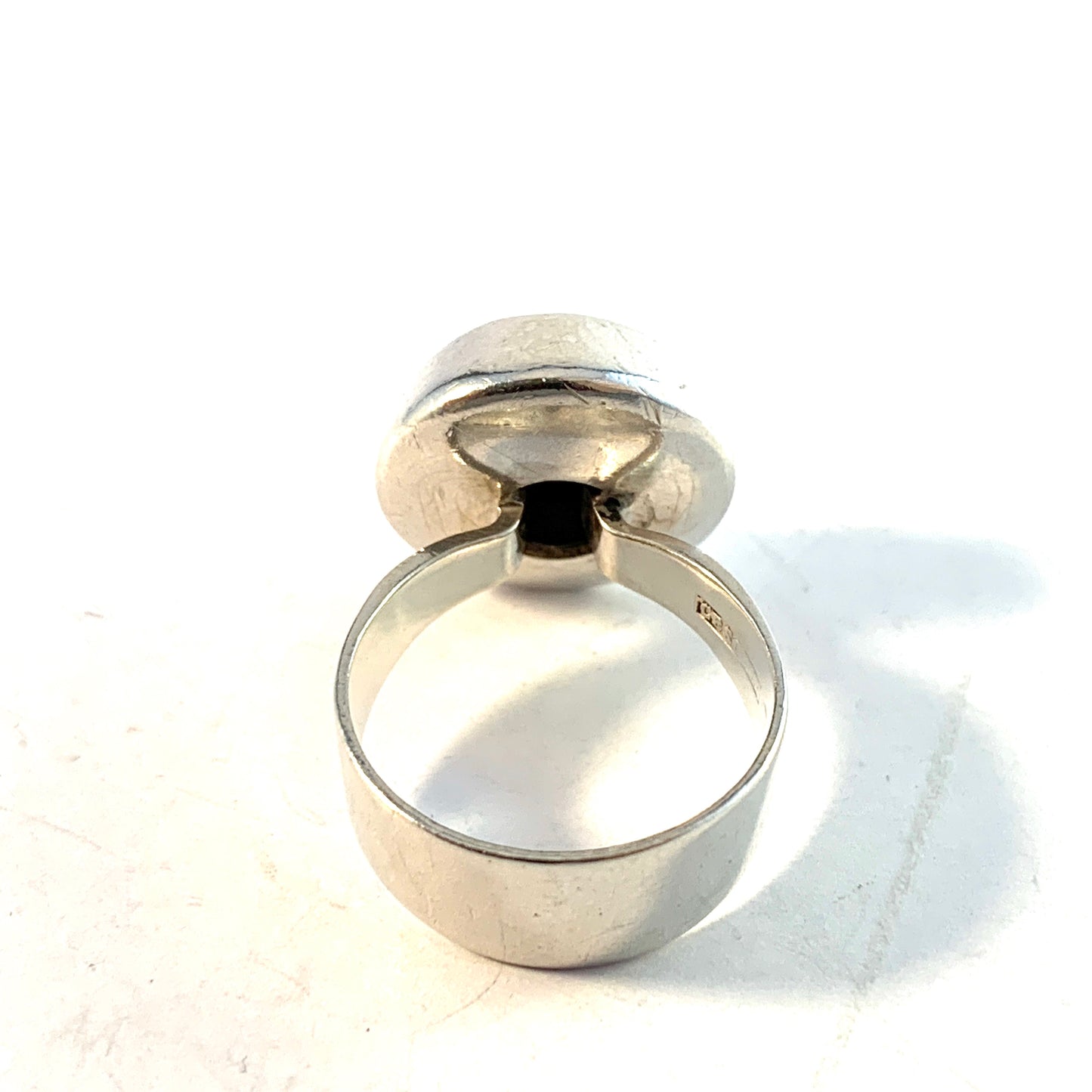 Ceson, Sweden 1969. Vintage Sterling Silver Ring.