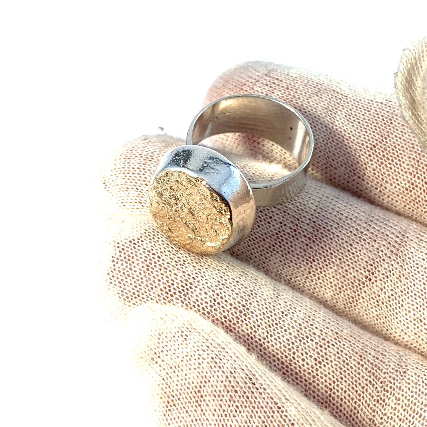 Ceson, Sweden 1969. Vintage Sterling Silver Ring.