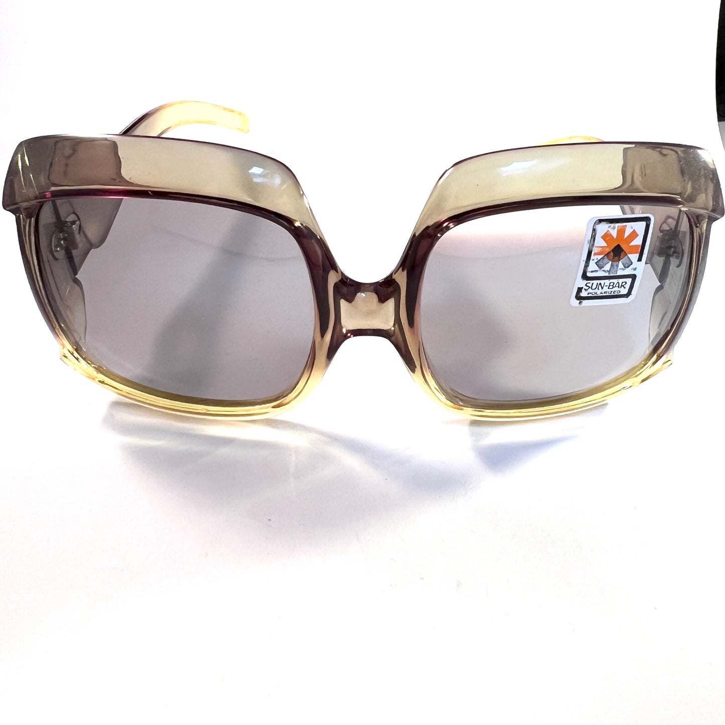 Italy 1960-70. Very Large Vintage Sunglasses. Never Used.