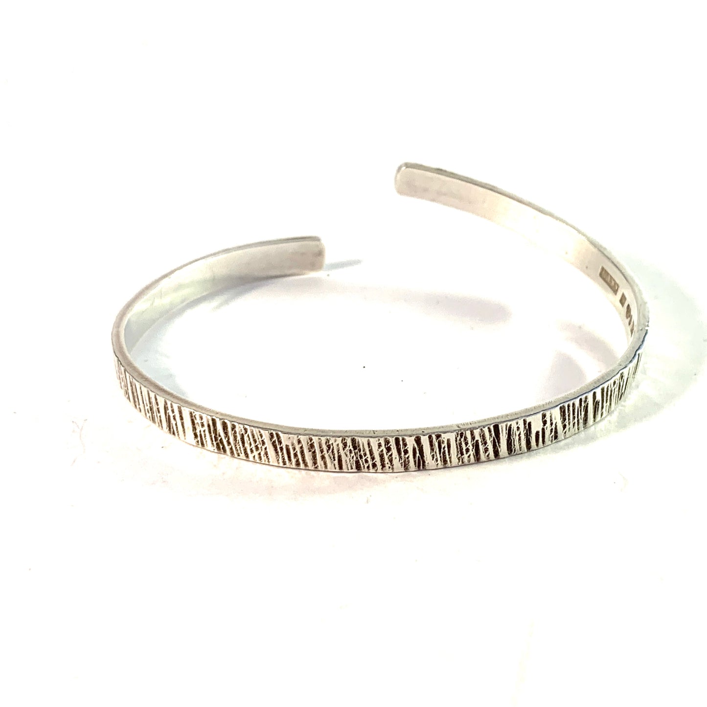 Ström & Sundström, Sweden 1974. Vintage Sterling Silver Bracelet.