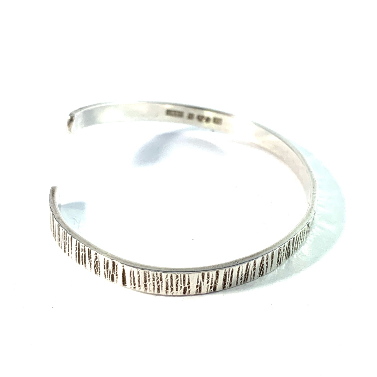 Ström & Sundström, Sweden 1974. Vintage Sterling Silver Bracelet.