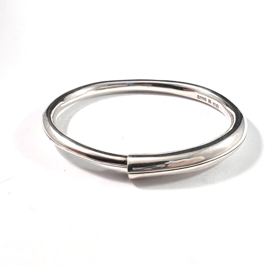 INARI, Finland 2001. Sterling Silver Bangle Bracelet.