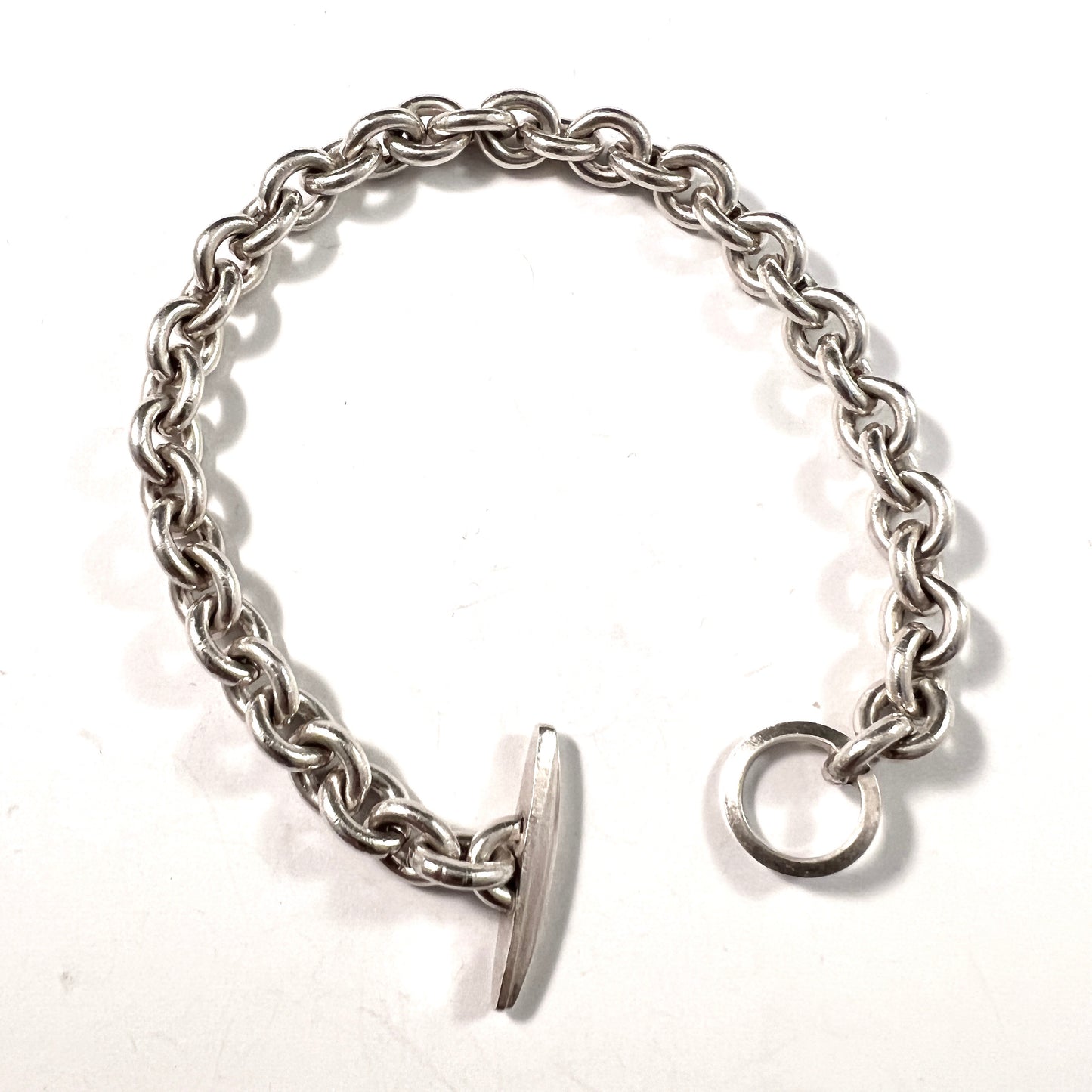 Herman Siersbøl Denmark 1950-60s. Sterling Silver Bracelet.