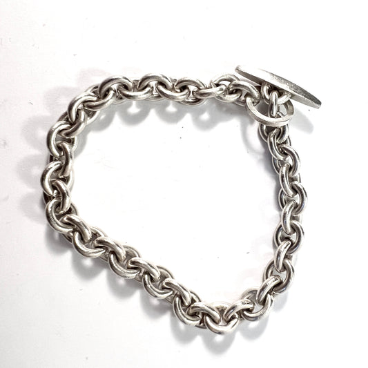 Herman Siersbøl Denmark 1950-60s. Sterling Silver Bracelet.