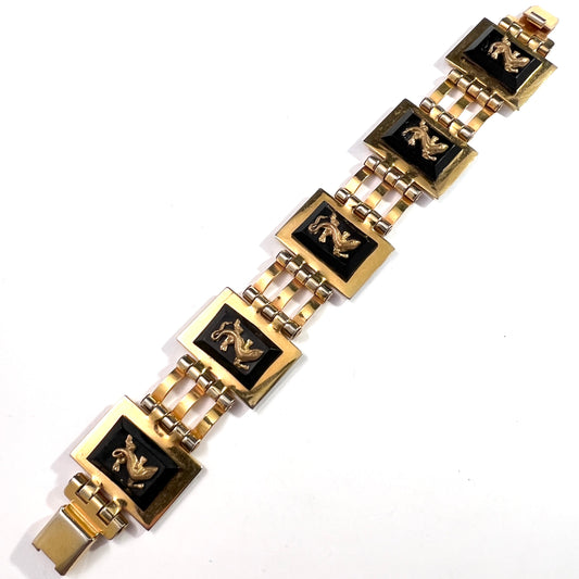 Made in France. Vintage Costume Jewelry Bracelet. Probably Jean Painlevé.